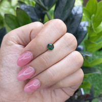 1.16 Ct. Green Sapphire from Madagascar Life Style
