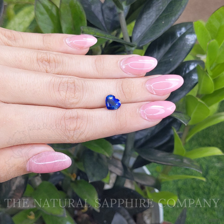 2.54 Ct. Blue Sapphire from Ceylon (Sri Lanka)