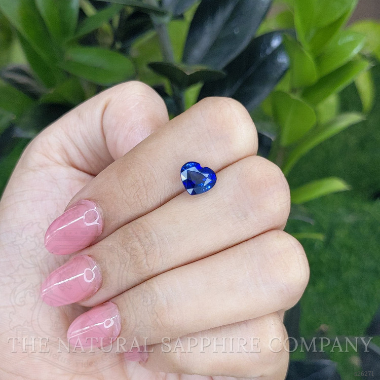 2.54 Ct. Blue Sapphire from Ceylon (Sri Lanka)