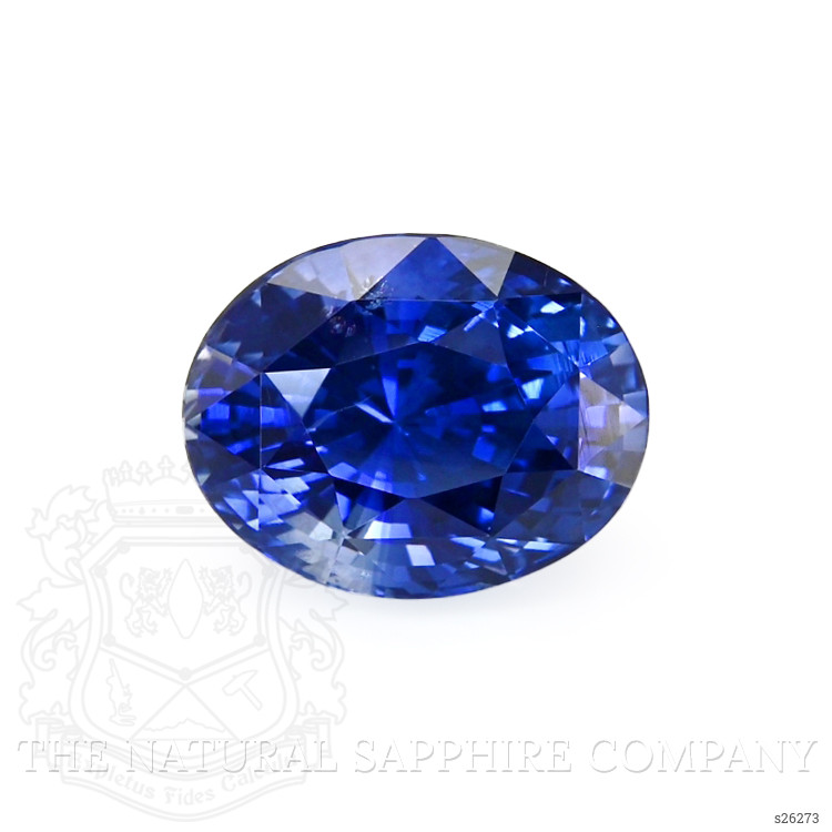 4.14 Ct. Blue Sapphire from Ceylon (Sri Lanka)