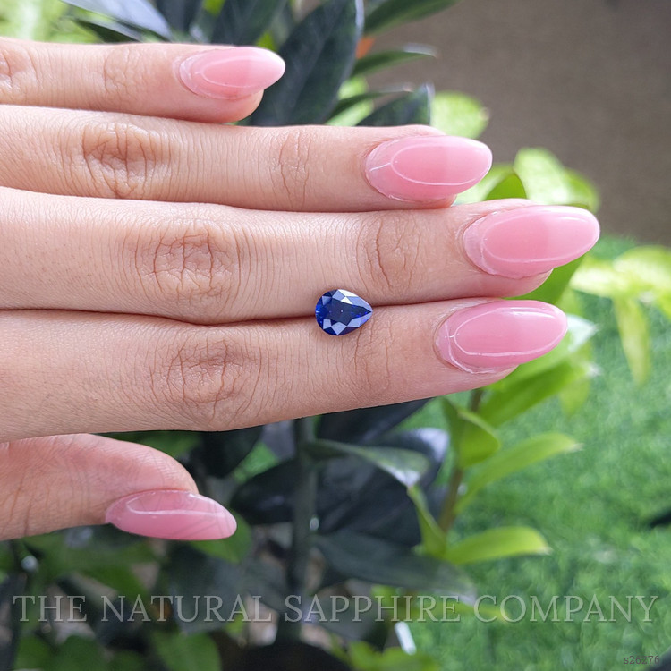 2.12 Ct. Blue Sapphire from Ceylon (Sri Lanka)