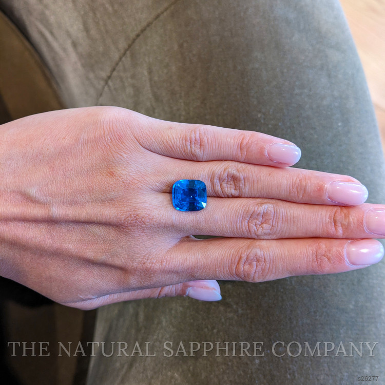 10.03 Ct. Blue Sapphire from Ceylon (Sri Lanka)