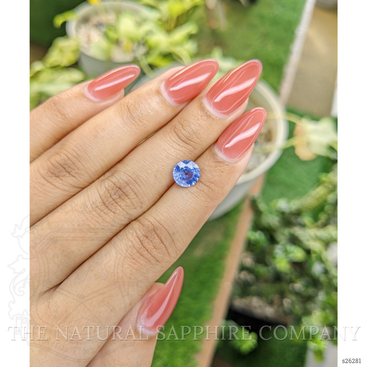 1.87 Ct. Blue Sapphire from Ceylon (Sri Lanka)