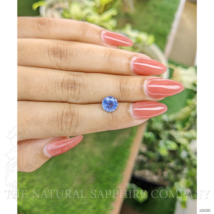 1.87 Ct. Blue Sapphire from Ceylon (Sri Lanka)