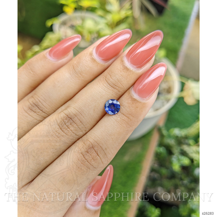 1.32 Ct. Blue Sapphire from Ceylon (Sri Lanka)