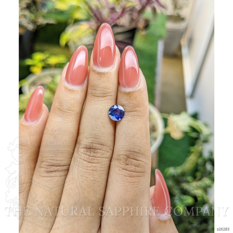 1.32 Ct. Blue Sapphire from Ceylon (Sri Lanka)