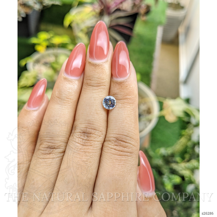 1.24 Ct. Bi Color Sapphire from Ceylon (Sri Lanka)