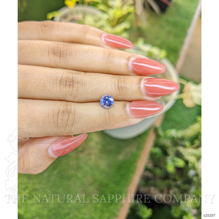 1.35 Ct. Blue Sapphire from Ceylon (Sri Lanka)