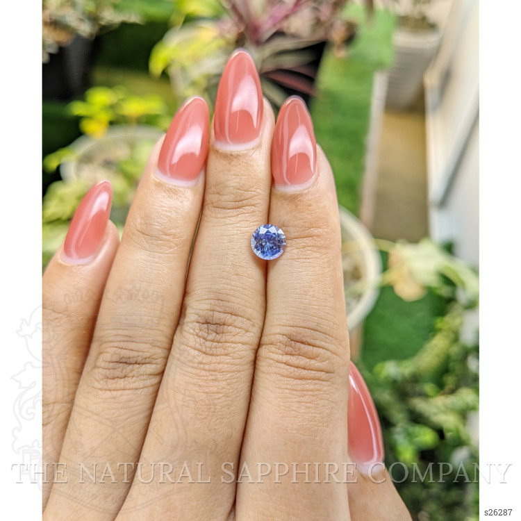 1.35 Ct. Blue Sapphire from Ceylon (Sri Lanka)