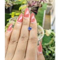1.19 Ct. Blue Sapphire from Ceylon (Sri Lanka) Life Style