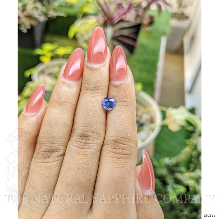 1.19 Ct. Blue Sapphire from Ceylon (Sri Lanka)