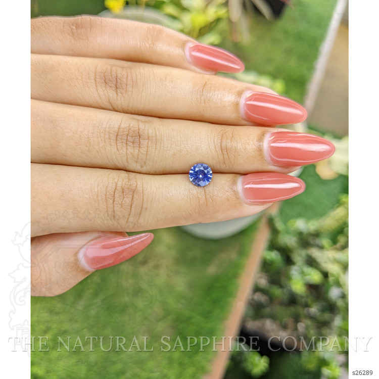 1.19 Ct. Blue Sapphire from Ceylon (Sri Lanka)
