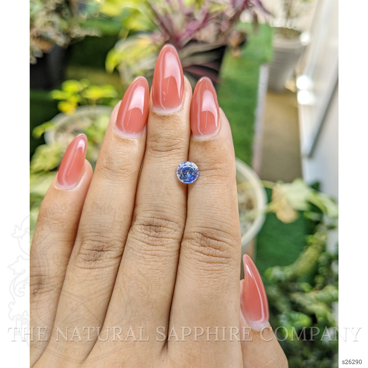 1.12 Ct. Blue Sapphire from Ceylon (Sri Lanka)