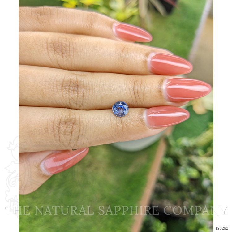 1.23 Ct. Blue Sapphire from Ceylon (Sri Lanka)