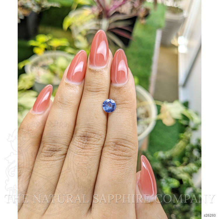 1.07 Ct. Blue Sapphire from Ceylon (Sri Lanka)