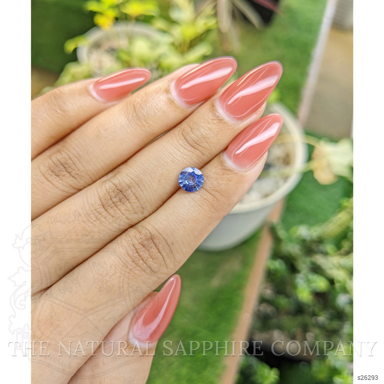 1.07 Ct. Blue Sapphire from Ceylon (Sri Lanka)