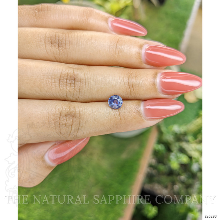 1.04 Ct. Blue Sapphire from Ceylon (Sri Lanka)