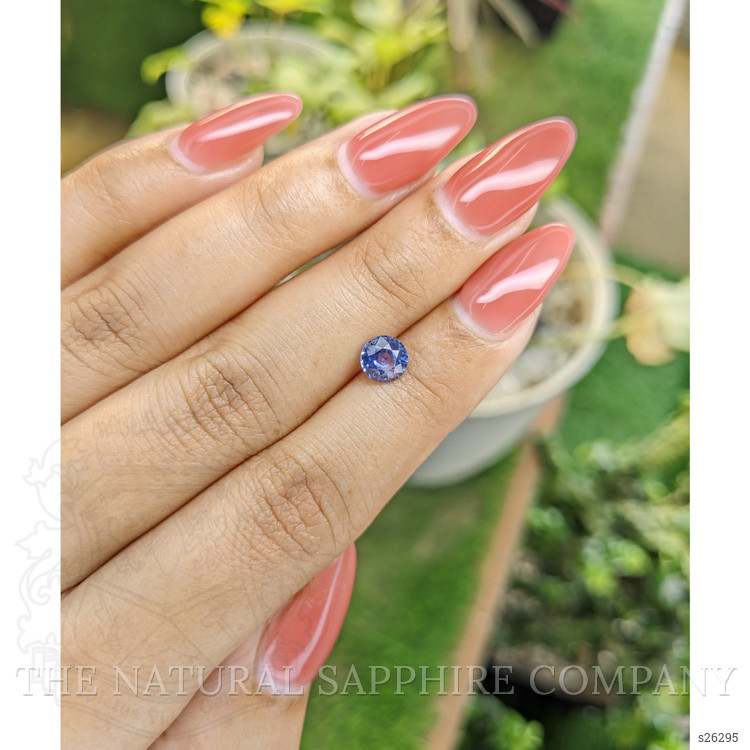 1.04 Ct. Blue Sapphire from Ceylon (Sri Lanka)