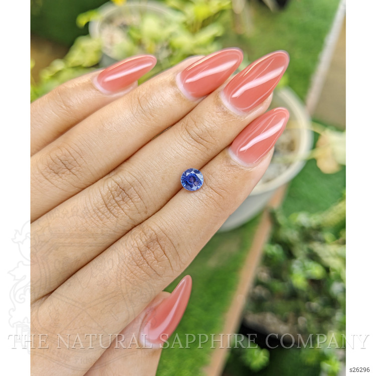 1.09 Ct. Blue Sapphire from Ceylon (Sri Lanka)