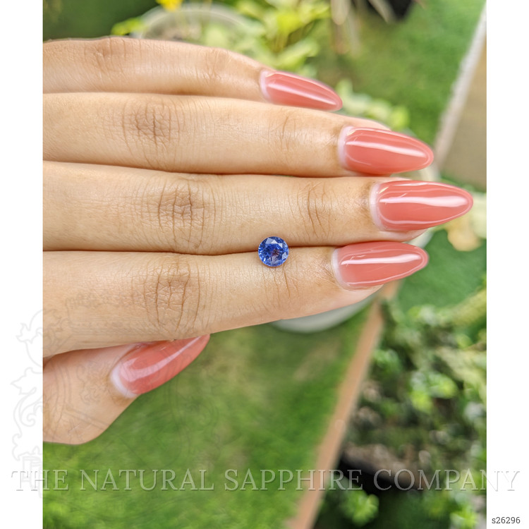 1.09 Ct. Blue Sapphire from Ceylon (Sri Lanka)