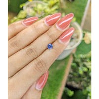 0.89 Ct. Blue Sapphire from Ceylon (Sri Lanka) Life Style