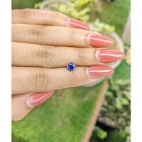 1.04 Ct. Blue Sapphire from Ceylon (Sri Lanka) Life Style