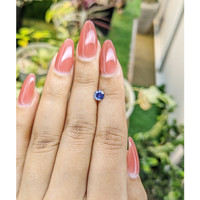 0.56 Ct. Blue Sapphire from Ceylon (Sri Lanka) Life Style