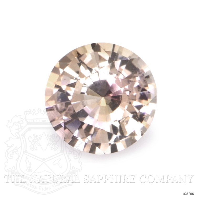 0.56 Ct. Peach Sapphire from Ceylon (Sri Lanka)