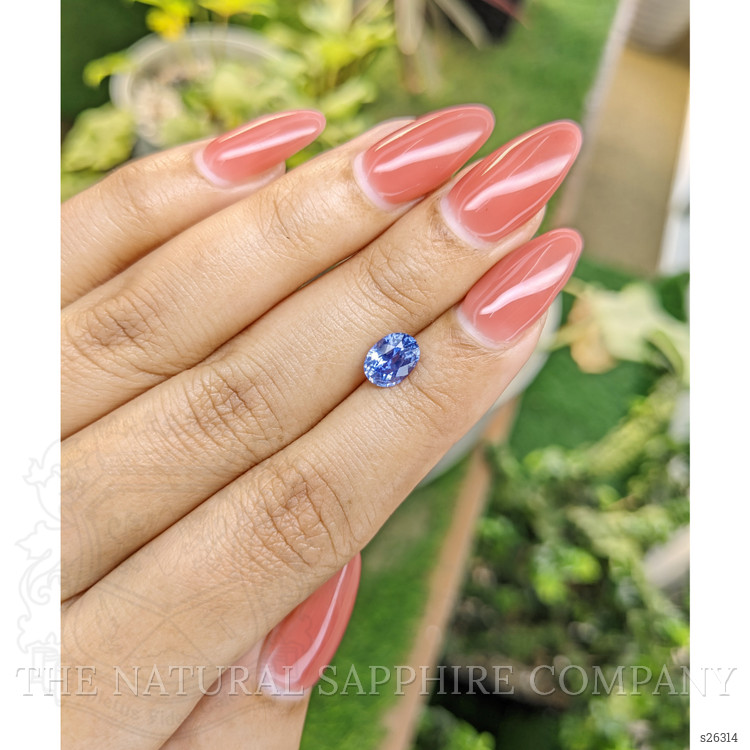 1.39 Ct. Blue Sapphire from Ceylon (Sri Lanka)