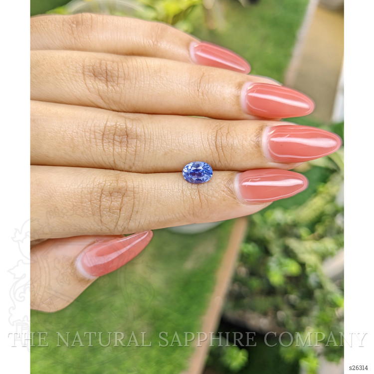 1.39 Ct. Blue Sapphire from Ceylon (Sri Lanka)