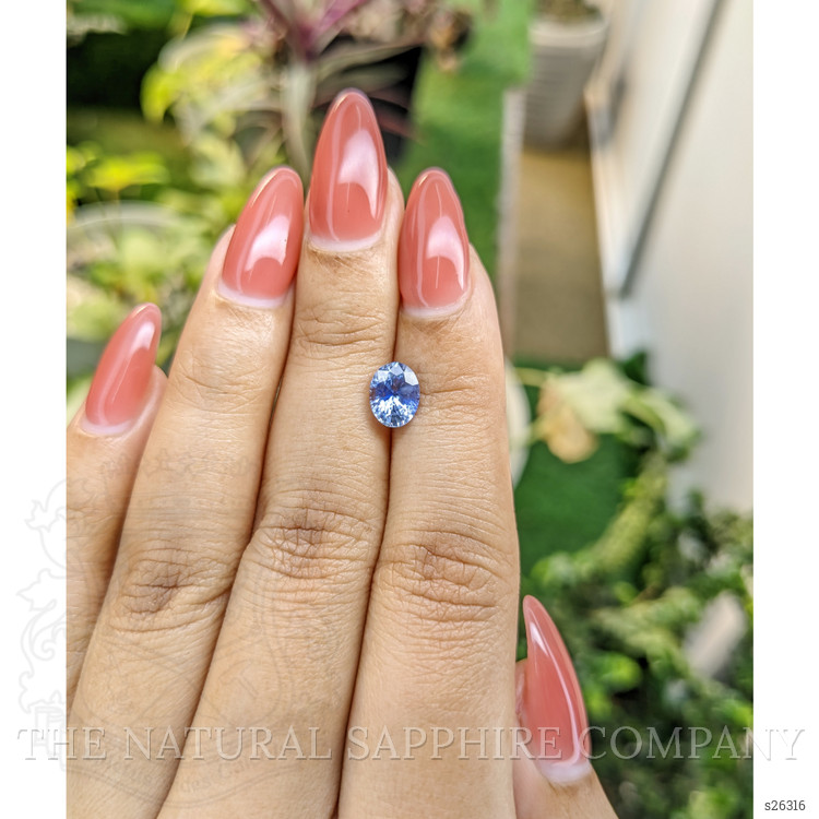 1.45 Ct. Blue Sapphire from Ceylon (Sri Lanka)