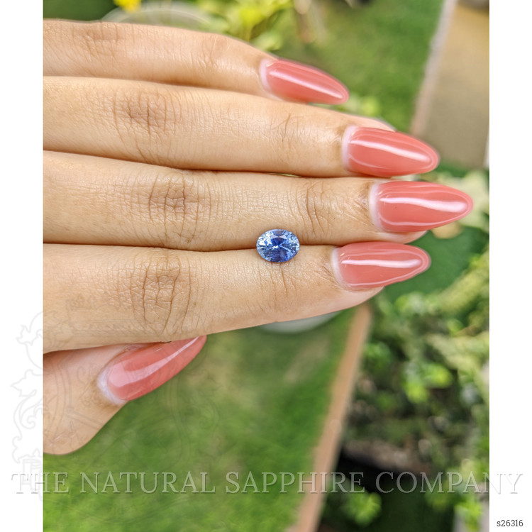 1.45 Ct. Blue Sapphire from Ceylon (Sri Lanka)