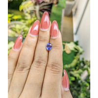 1.29 Ct. Blue Sapphire from Ceylon (Sri Lanka) Life Style
