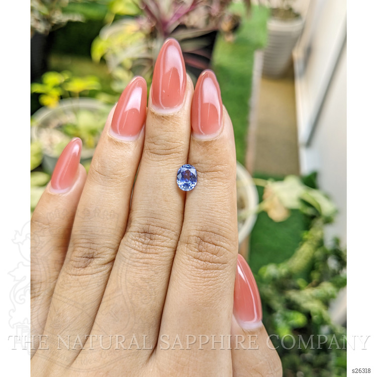 1.17 Ct. Blue Sapphire from Ceylon (Sri Lanka)