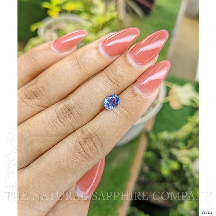 1.17 Ct. Blue Sapphire from Ceylon (Sri Lanka)