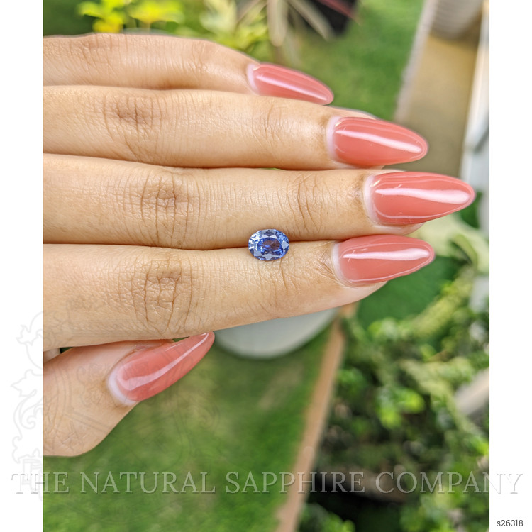 1.17 Ct. Blue Sapphire from Ceylon (Sri Lanka)