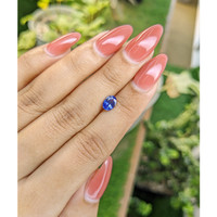 0.92 Ct. Blue Sapphire from Ceylon (Sri Lanka) Life Style