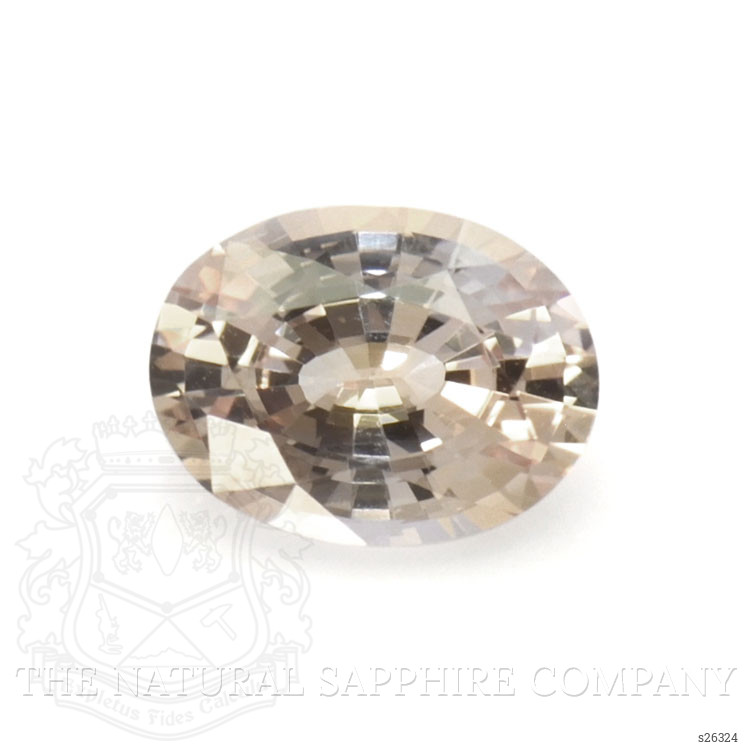 0.96 Ct. Peach Sapphire from Ceylon (Sri Lanka)
