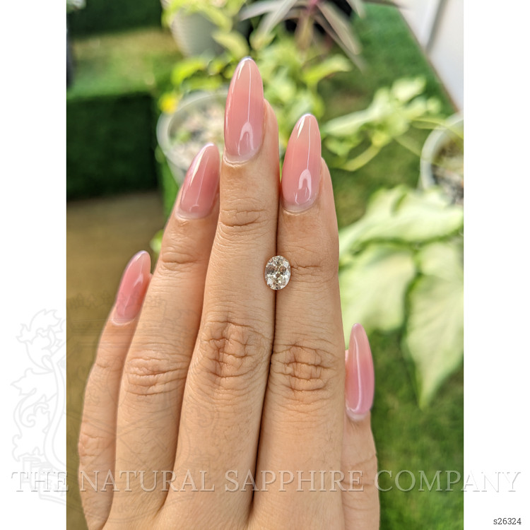 0.96 Ct. Peach Sapphire from Ceylon (Sri Lanka)