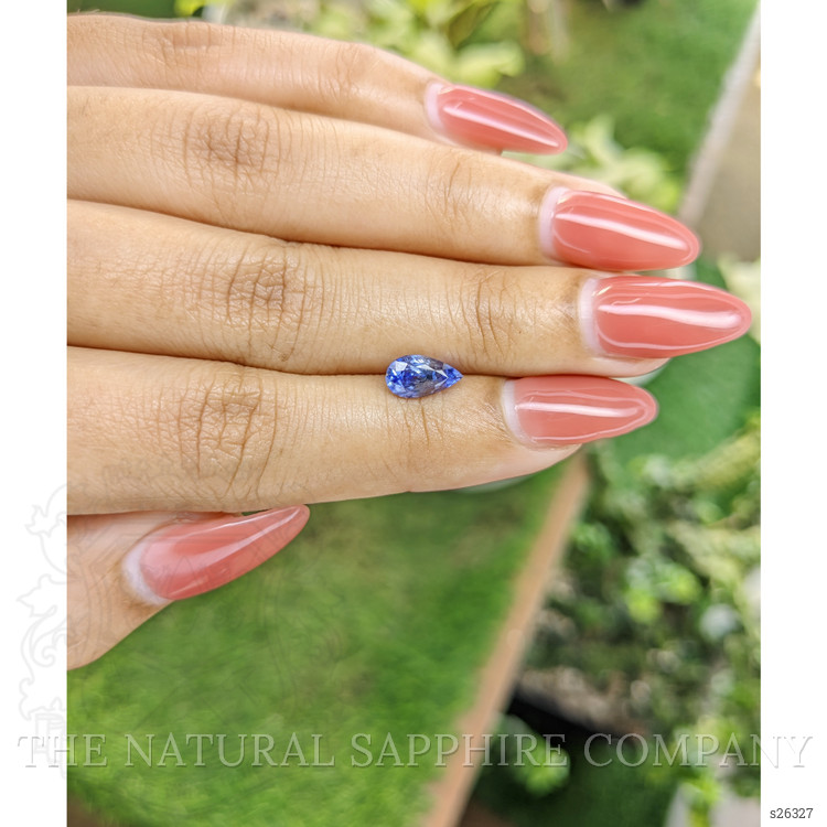 1.30 Ct. Blue Sapphire from Ceylon (Sri Lanka)