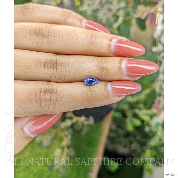 1.12 Ct. Blue Sapphire from Ceylon (Sri Lanka)