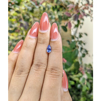 1.12 Ct. Blue Sapphire from Ceylon (Sri Lanka) Life Style