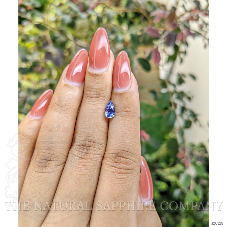 1.12 Ct. Blue Sapphire from Ceylon (Sri Lanka)