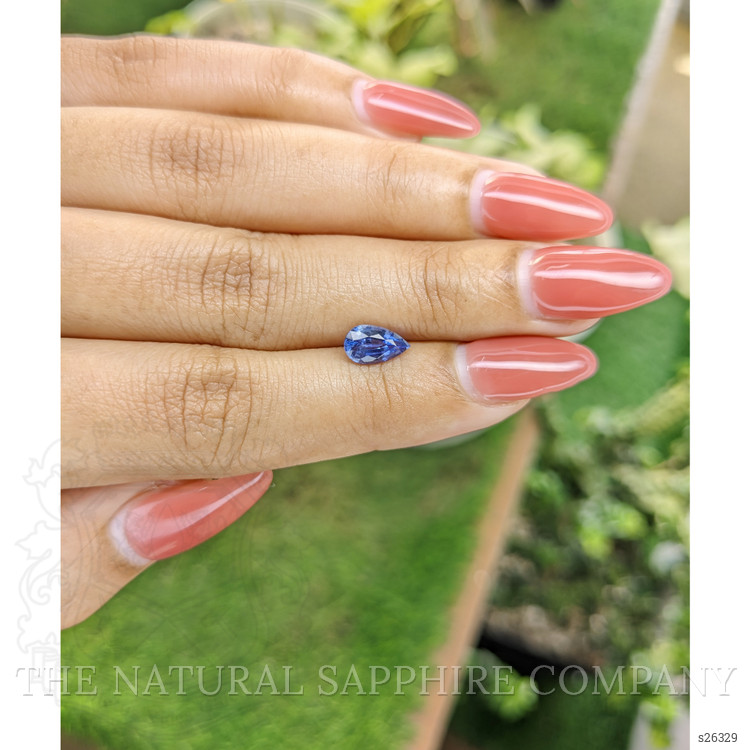 1.11 Ct. Blue Sapphire from Ceylon (Sri Lanka)