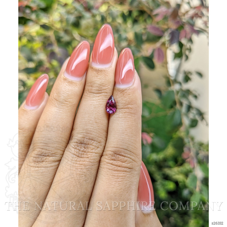 1.14 Ct. Purplish Pink Sapphire from Ceylon (Sri Lanka)