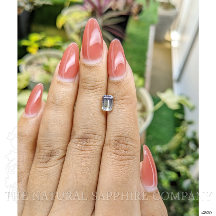 1.70 Ct. Bi Color Sapphire from Ceylon (Sri Lanka)