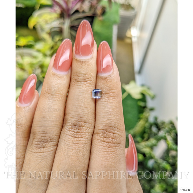 1.02 Ct. Bi Color Sapphire from Ceylon (Sri Lanka)