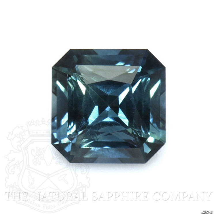 0.84 Ct. Greenish Blue Sapphire from Ceylon (Sri Lanka)