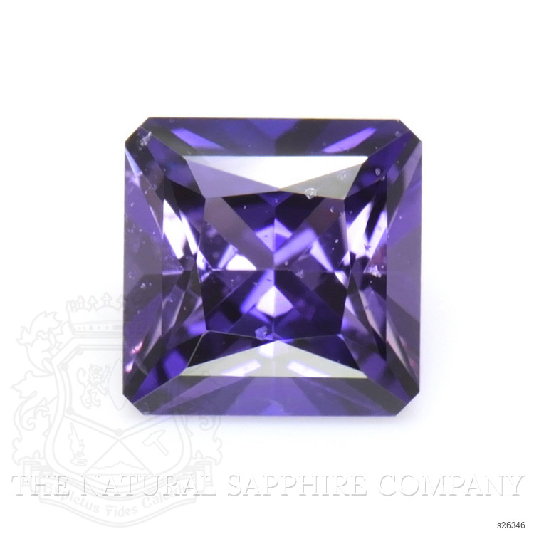 0.66 Ct. Bluish Purple Sapphire from Ceylon (Sri Lanka)