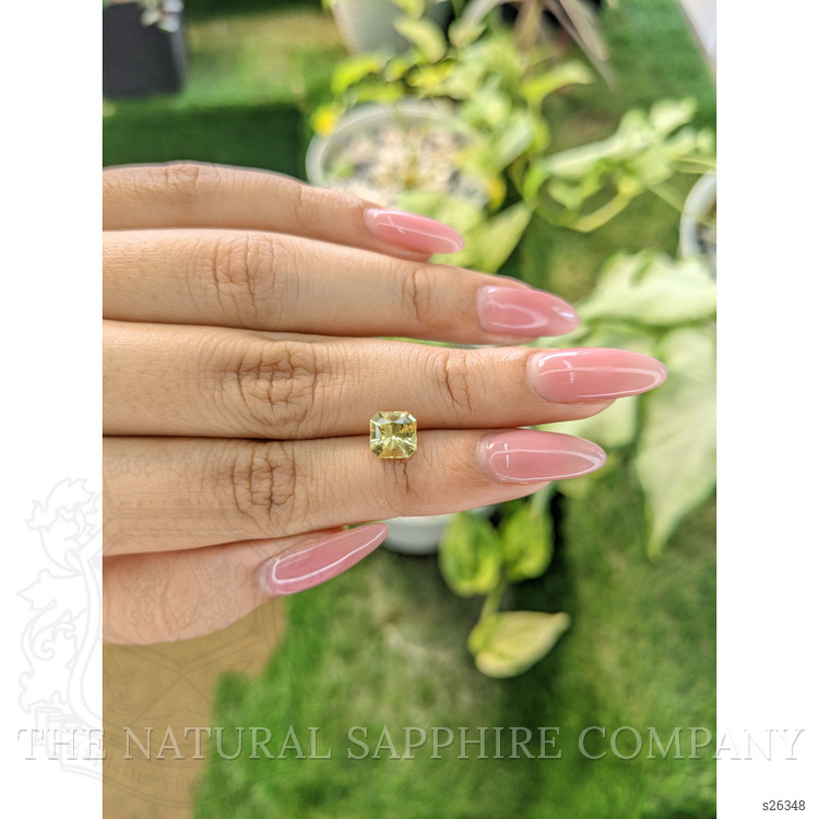 1.62 Ct. Yellow Sapphire from Ceylon (Sri Lanka)